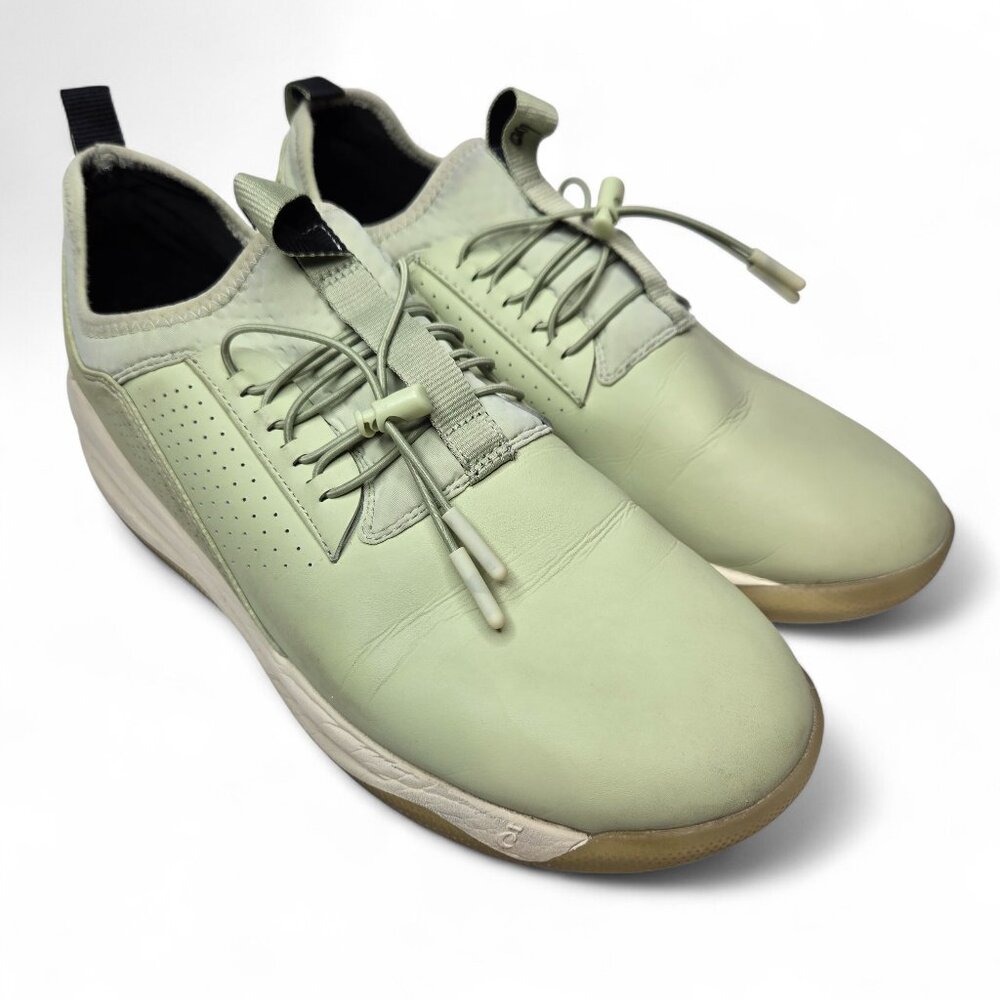 Clove Nursing Shoe Men's Mint Green Healthcare Comfort Bungee Lace Up Comfy 11.5